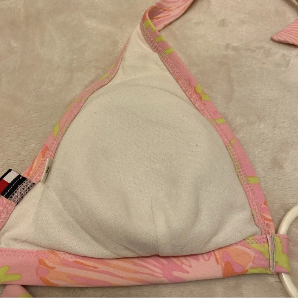 Tommy Hilfiger Pink Sea Life Shell Bikini Top